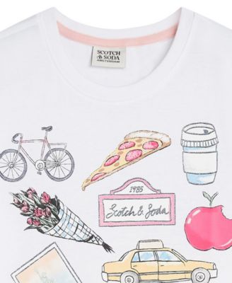 Girls' 4-6X New York Graphic Short-Sleeve T-Shirt