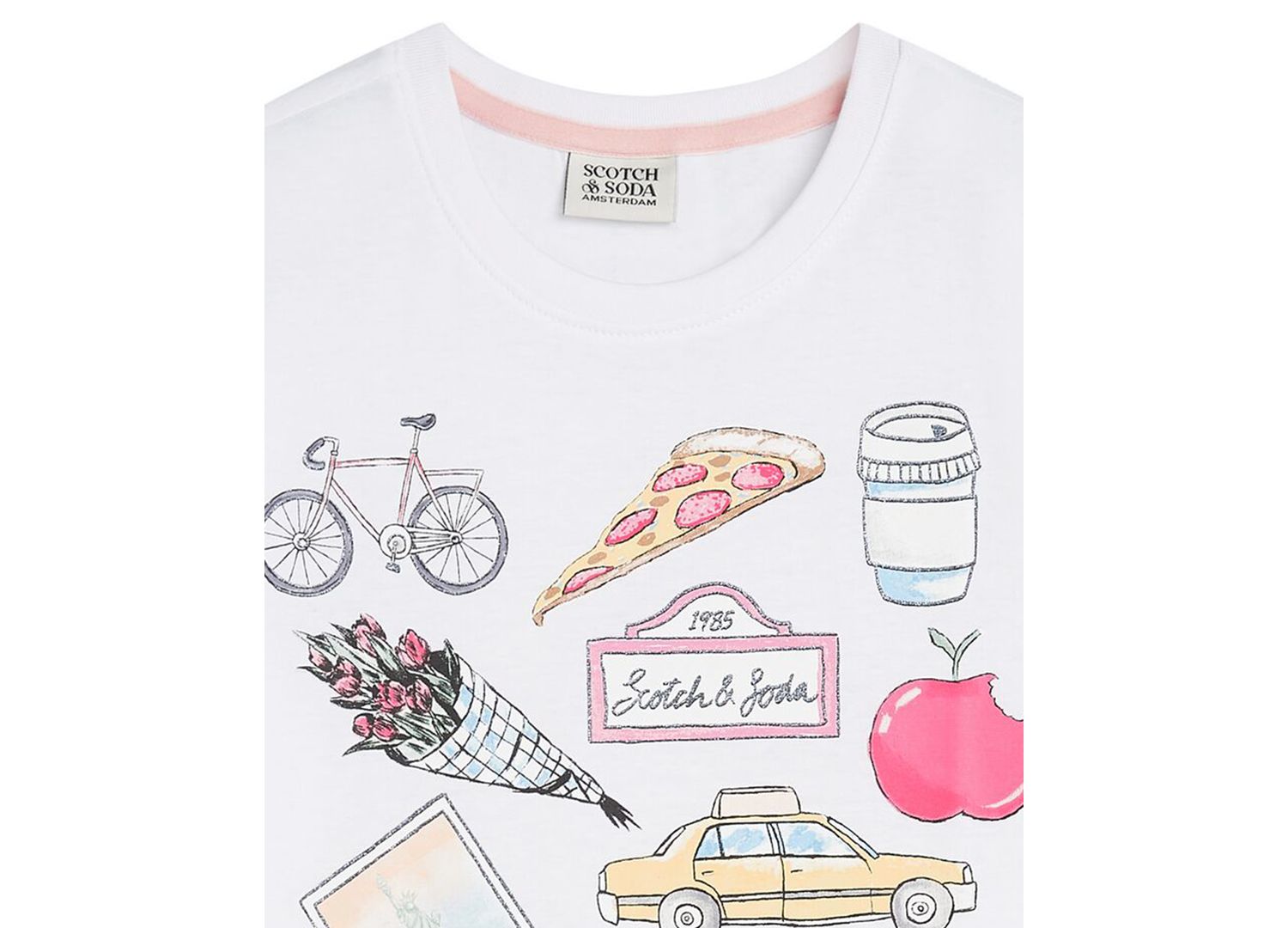 Girls' 4-6X New York Graphic Short-Sleeve T-Shirt