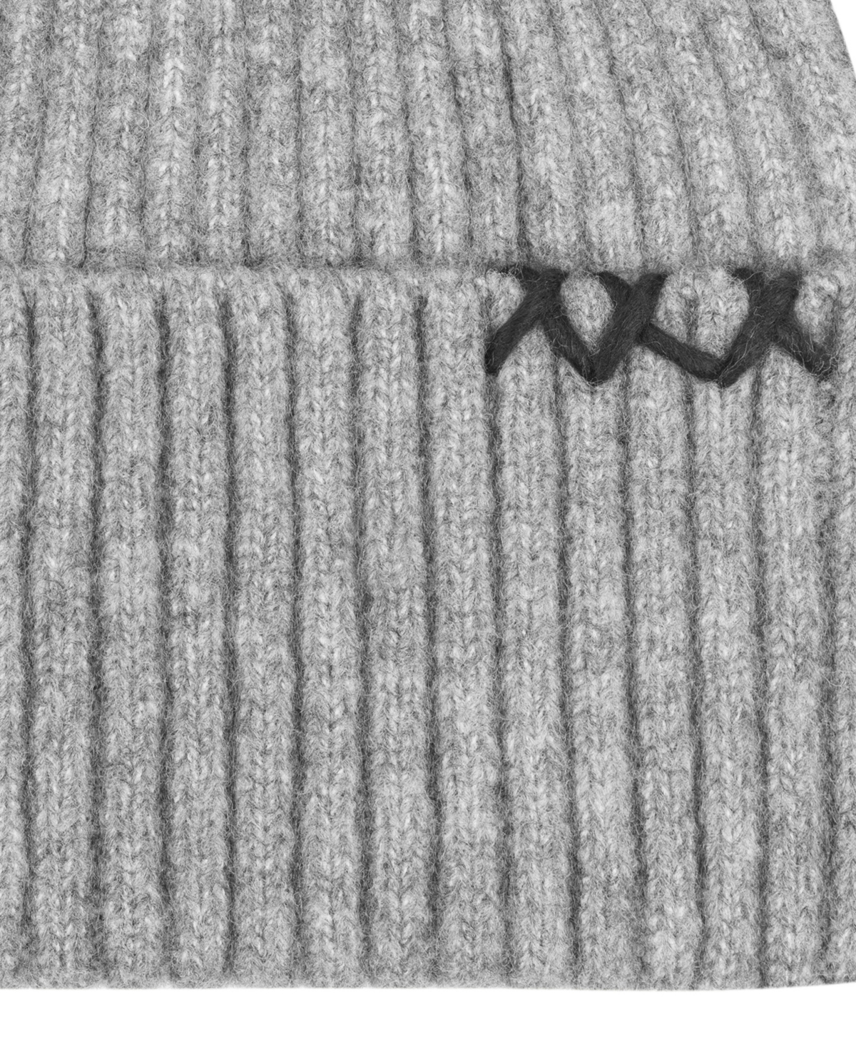 Scotch & Soda Men's Decode Rib Stitched Beanie In Gray