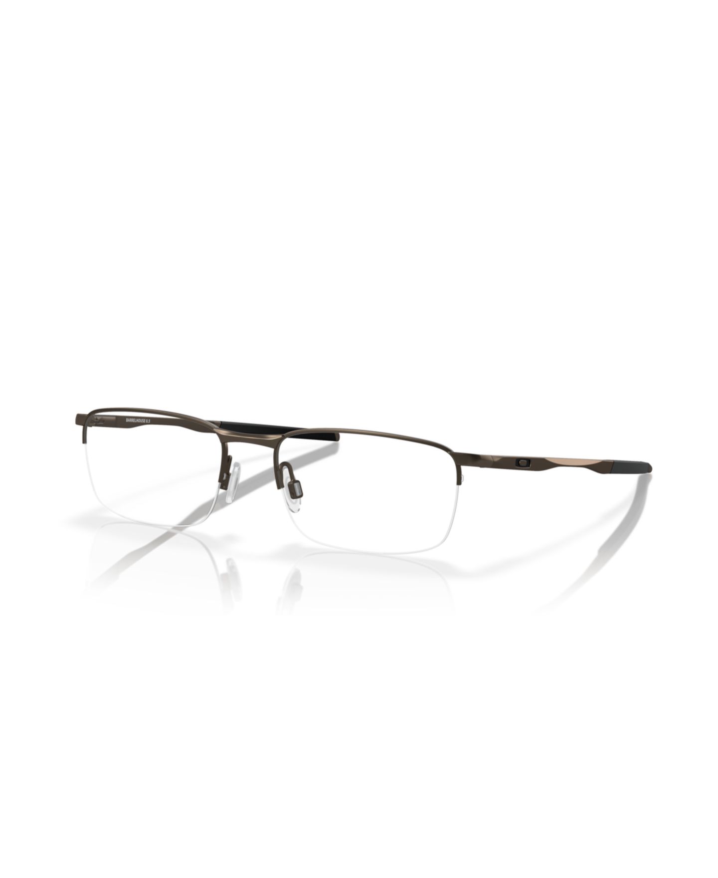 Мужские очки Oakley Man Rectangle Metal OX3174 Barrelhouseâ„¢ 0.5 Eyeglasses, цвет: Тёмный синий — фото 4