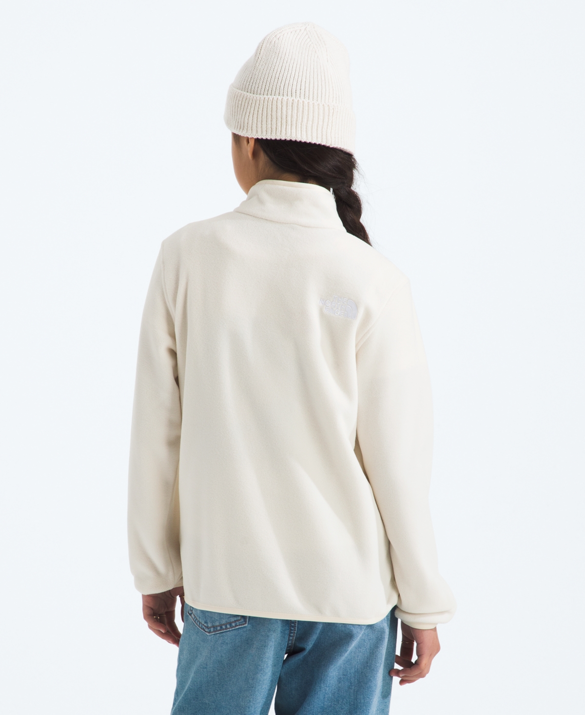 The North Face Girls 6-16 Glacier Quarter-Zip Pull-On Jacket