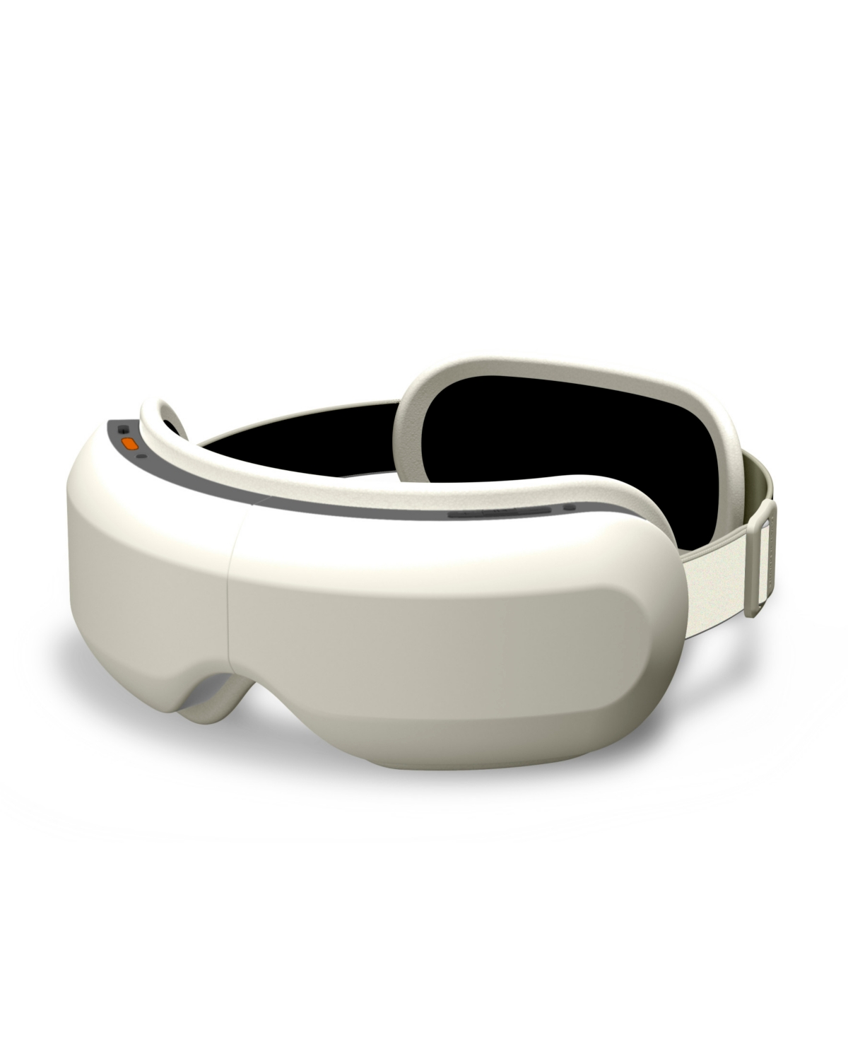 Sharper Image Eye Massager Cordless Heated Eye Mask In White