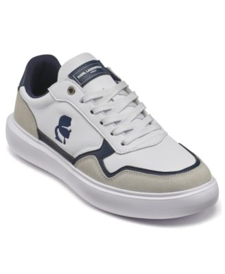 Men's Side Embroidered Karl Profile Logo Sneakers