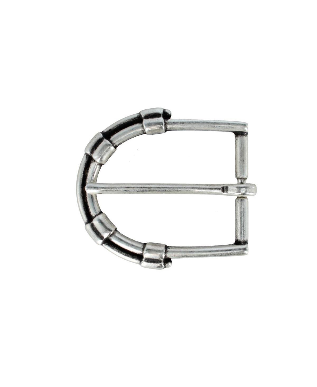 Trafalgar Men's 35mm Solid Brass Italian Horseshoe Inspired Harness Belt Buckle