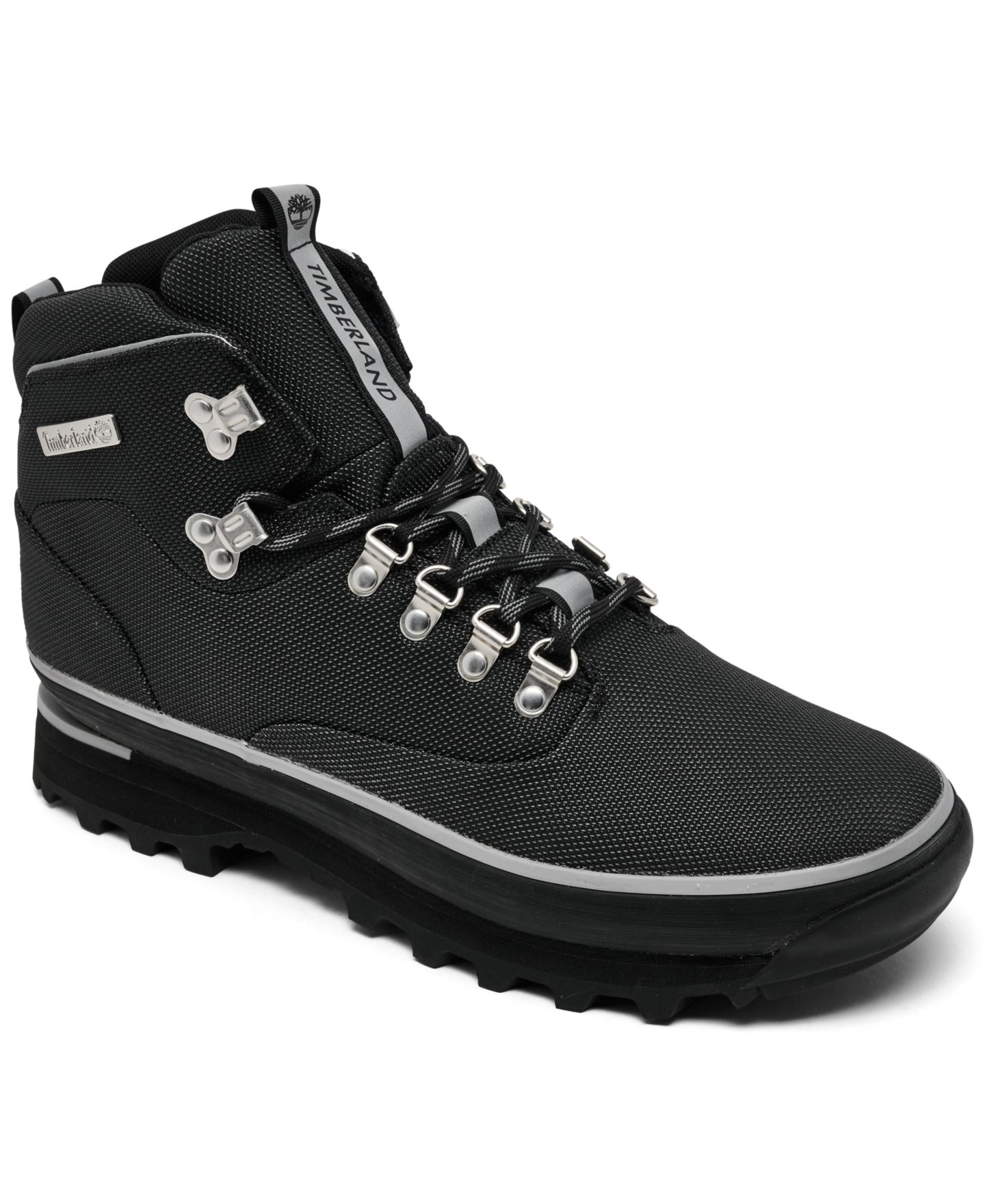 Мужские ботинки Timberland Euro Hiker Ripstop Hiking, цвет: Чёрный — фото 1