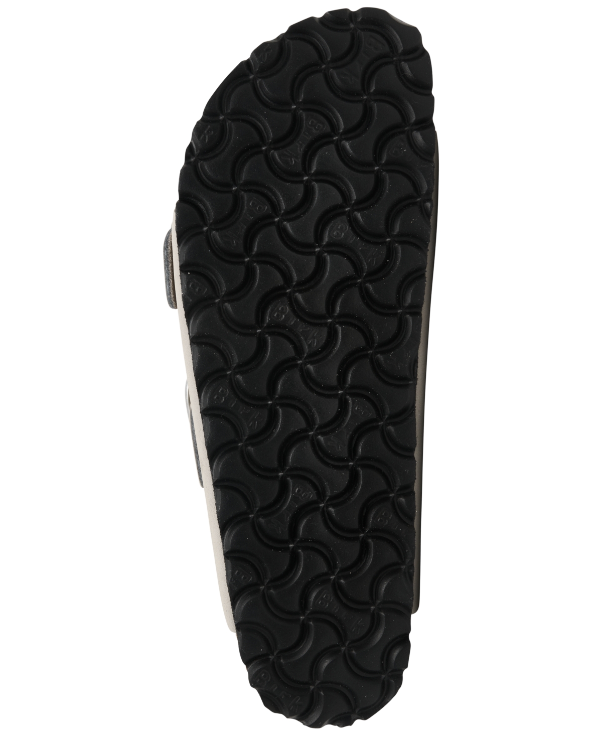 Birkenstock Women's Arizona Big Buckle Nubuck Leather Sandals From Finish Line In Gray