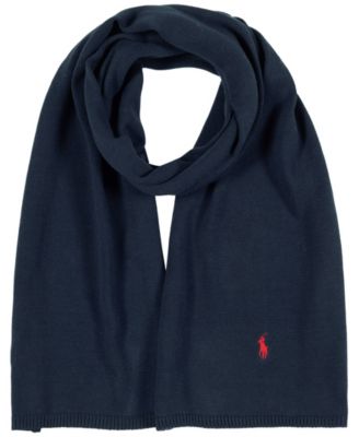 Men's Lightweight Cotton Knit Scarf