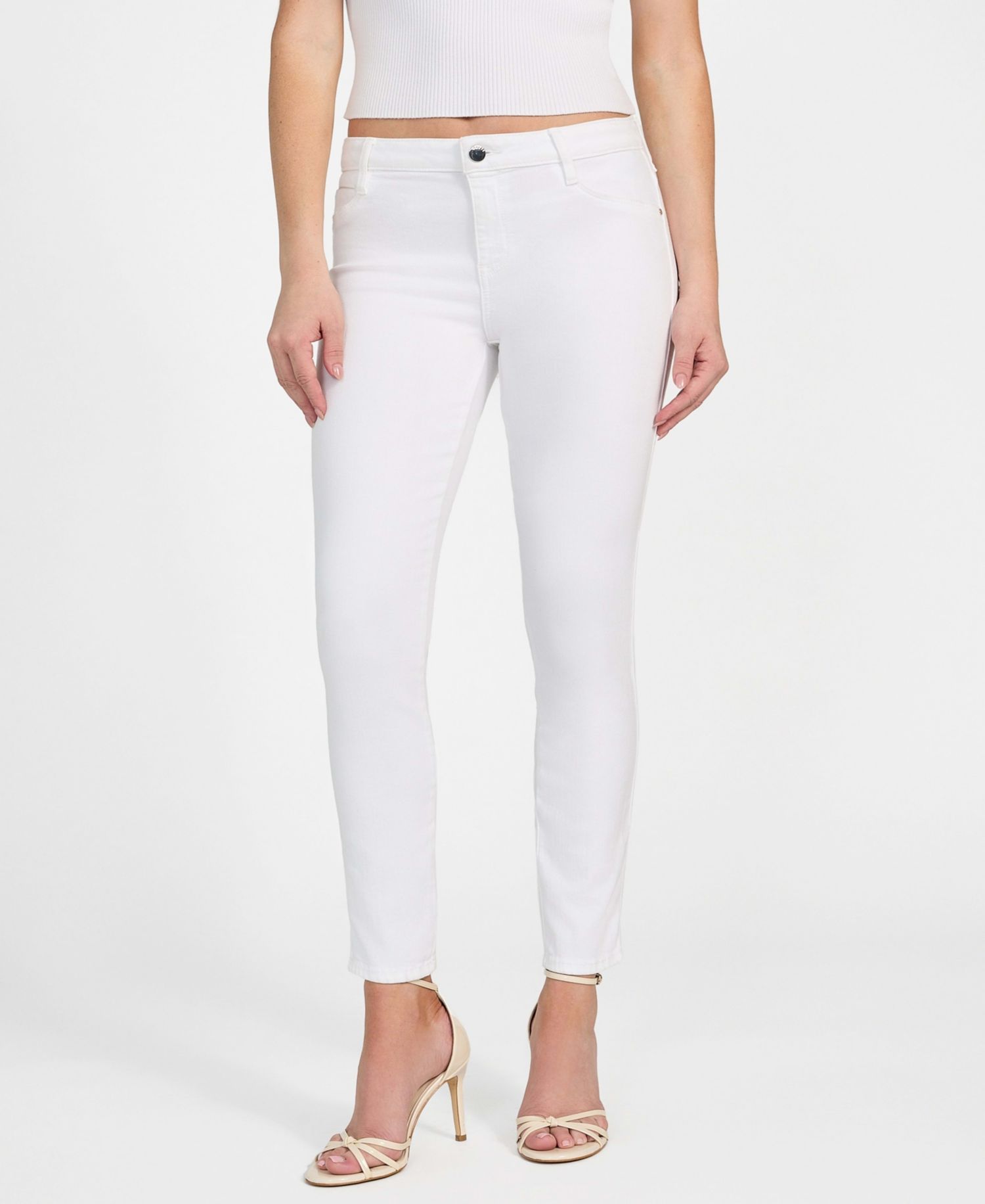 Женские сексуальные облегающие джинсы средней посадки Curve Skinny
