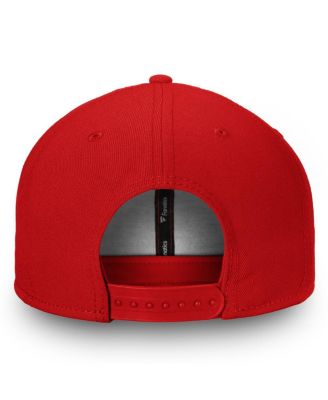 Men's Red Detroit Red Wings Primary Logo Snapback Hat
