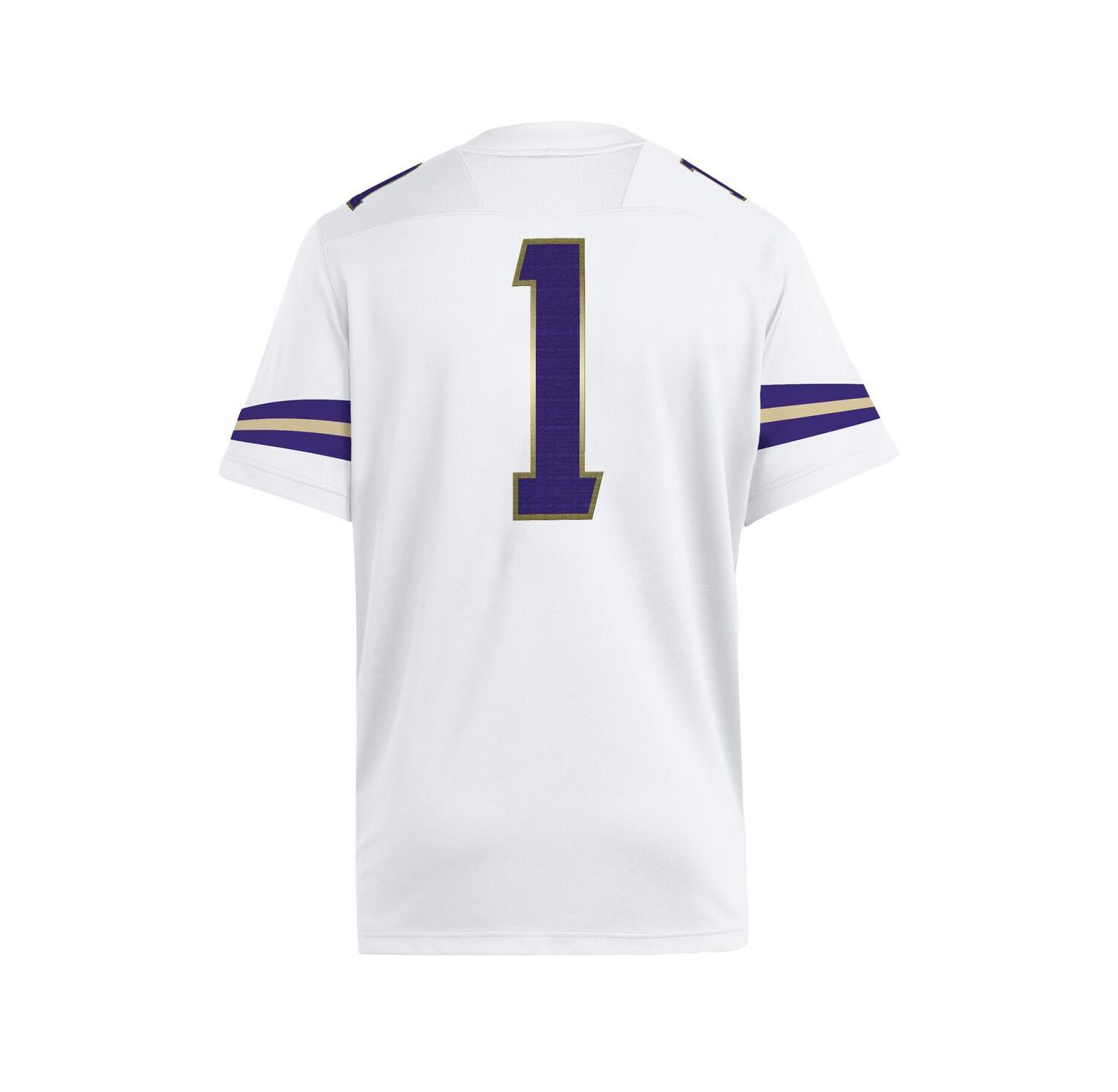 Men's 1 White Washington Huskies Premier Jersey