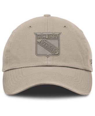 Men's Tan New York Rangers Authentic Pro Road Adjustable Hat