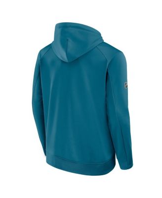 Men's Teal San Jose Sharks Authentic Pro Rink Hoodie