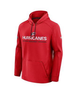 Men's Red Carolina Hurricanes Authentic Pro Rink Hoodie