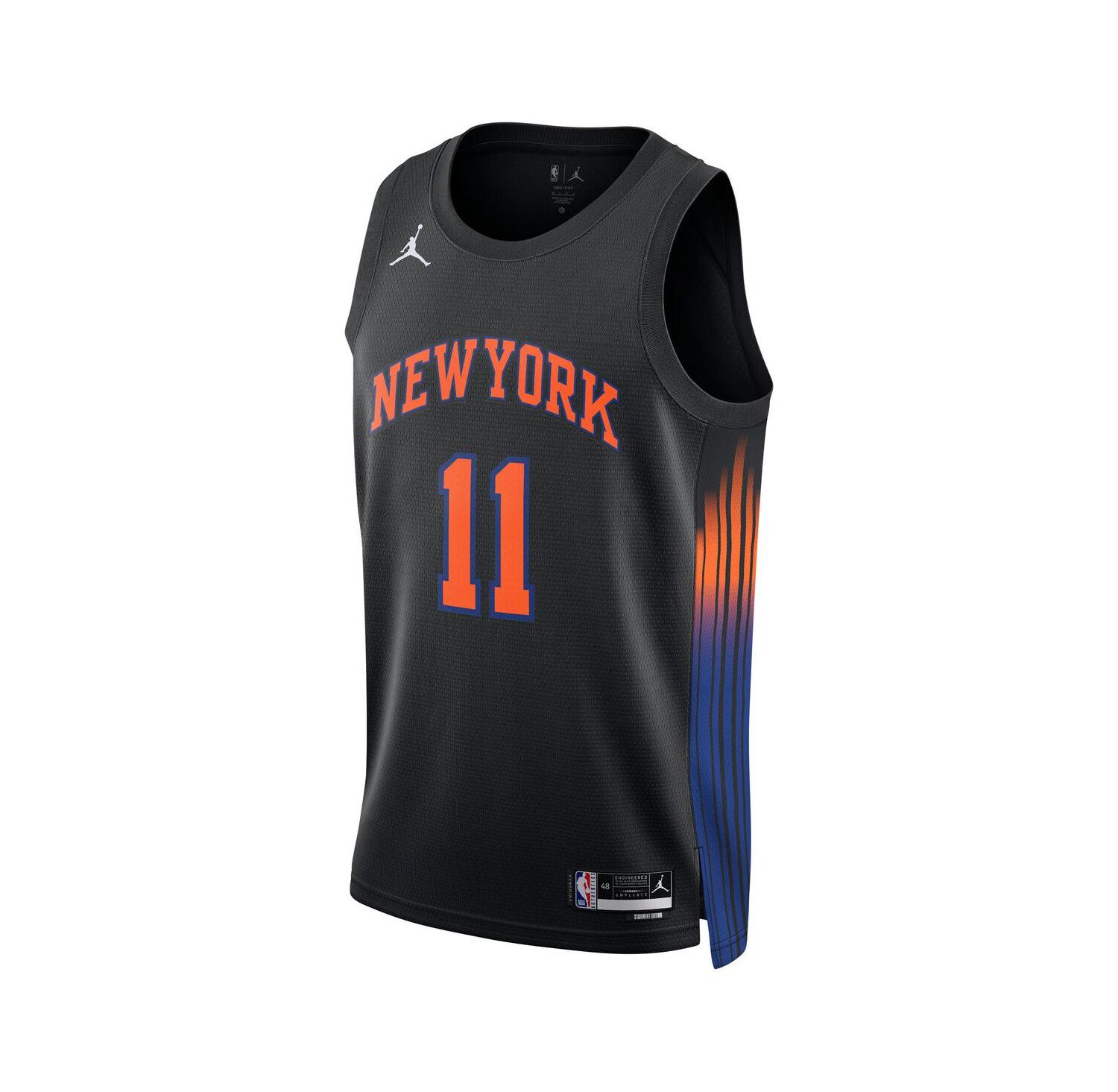 Men's and Women's Jalen Brunson Black New York Knicks Swingman Jersey