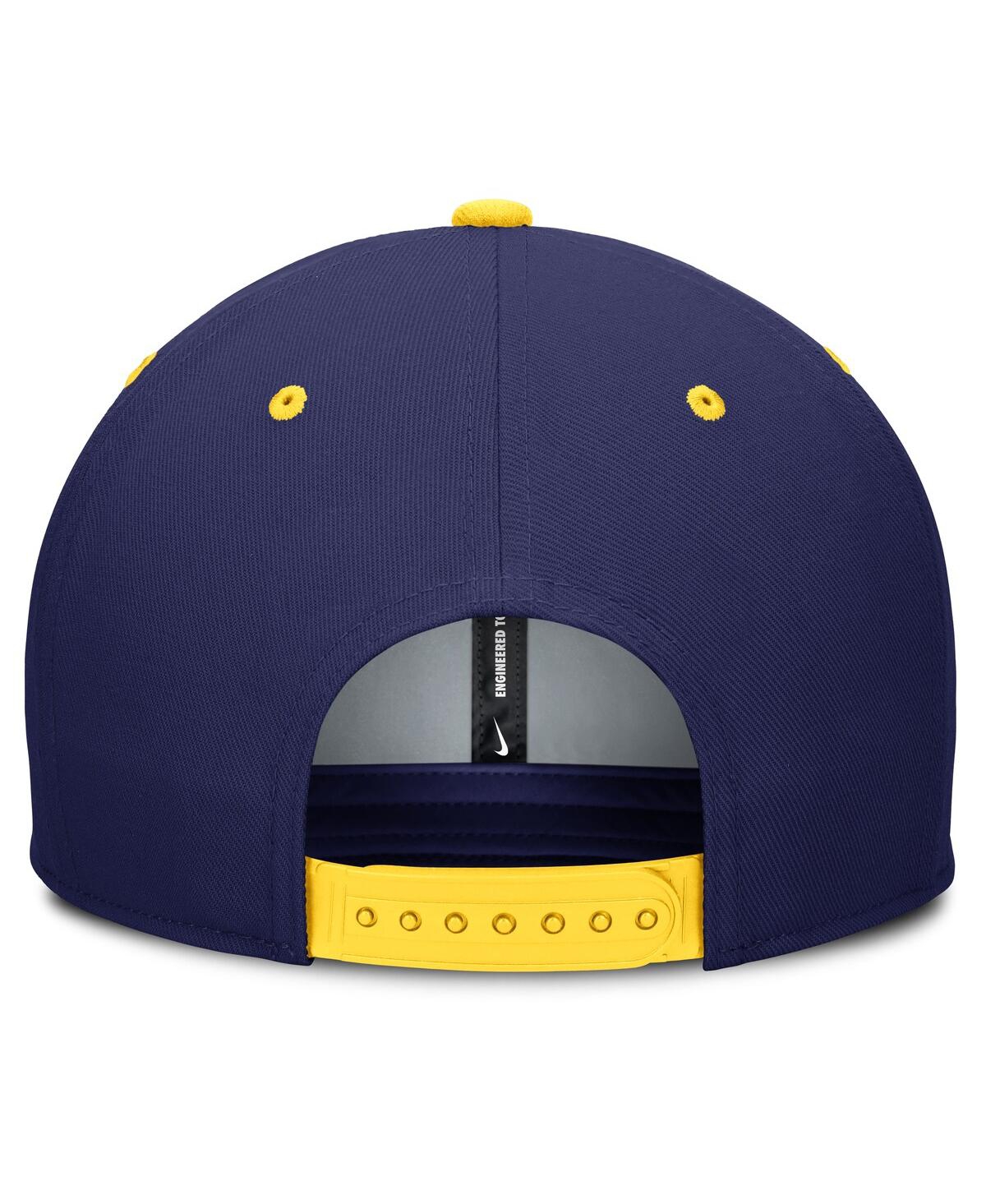 Nike Men's Navy/Gold Seattle Mariners Cooperstown Collection Pro Dri-fit Snapback Hat