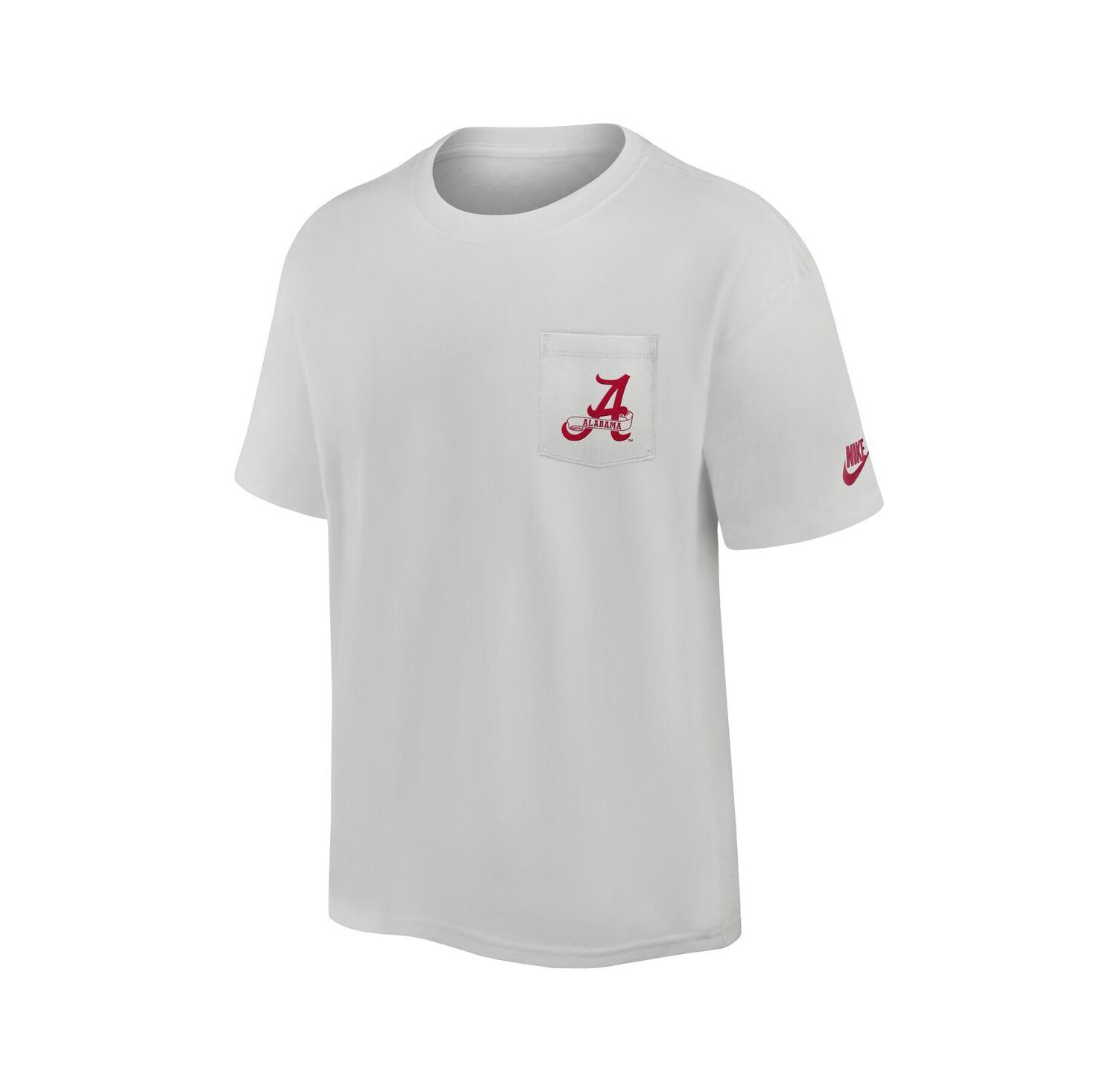 Men's Gray Alabama Crimson Tide Legacy 2-Hit Max90 Pocket T-Shirt