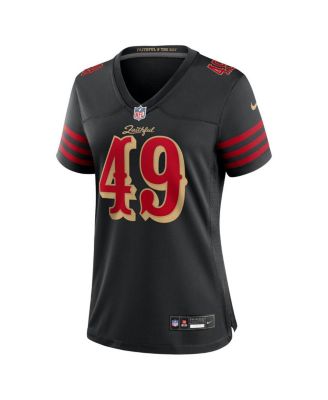Women's The Faithful&nbsp;Black San Francisco 49ers 2025 Rivalries Collection Game Jersey