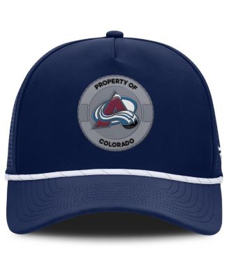 Men's Navy Colorado Avalanche Authentic Pro Rink Adjustable Hat