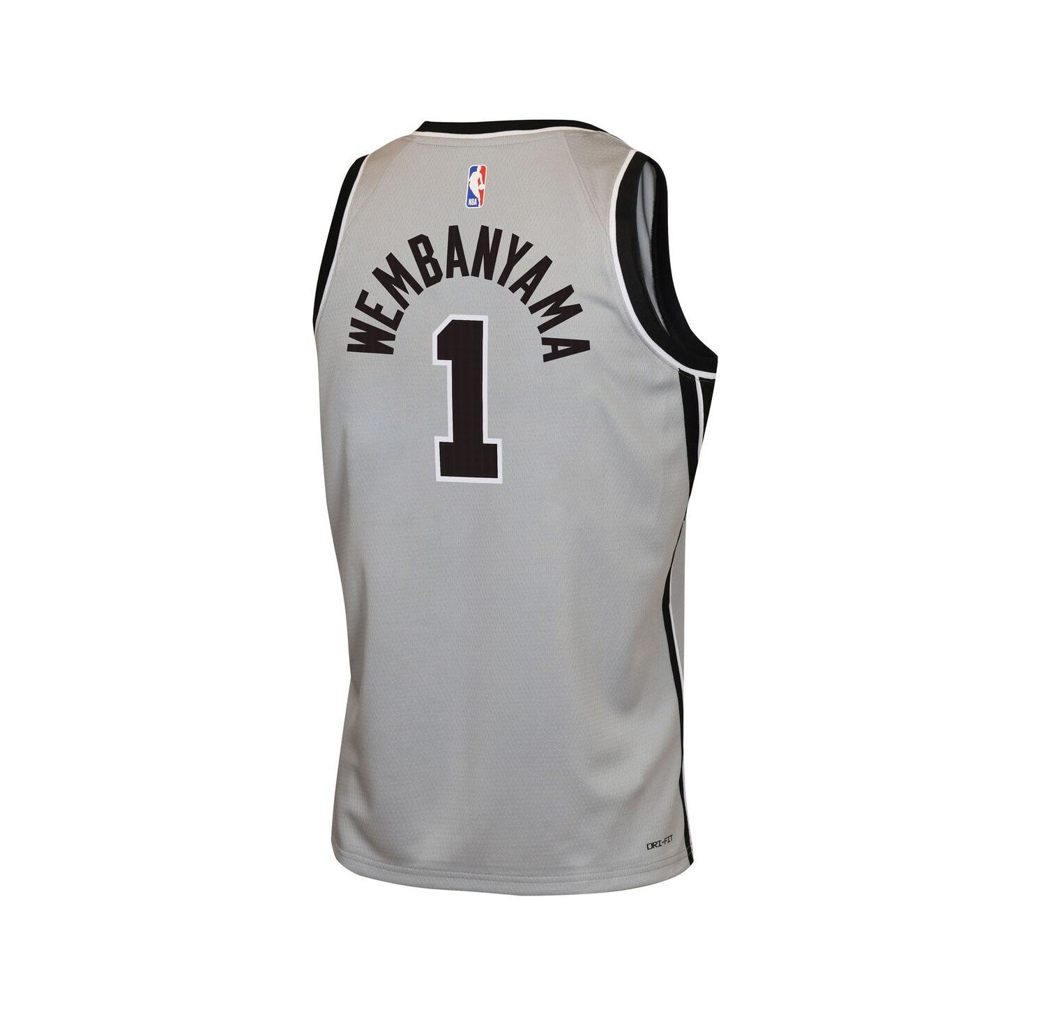Big Boys and Girls Victor Wembanyama Silver San Antonio Spurs Swingman Jersey