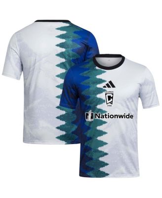 adidas - Men's White Columbus Crew 2025 Gaming AEROREADY Pre-Match Top