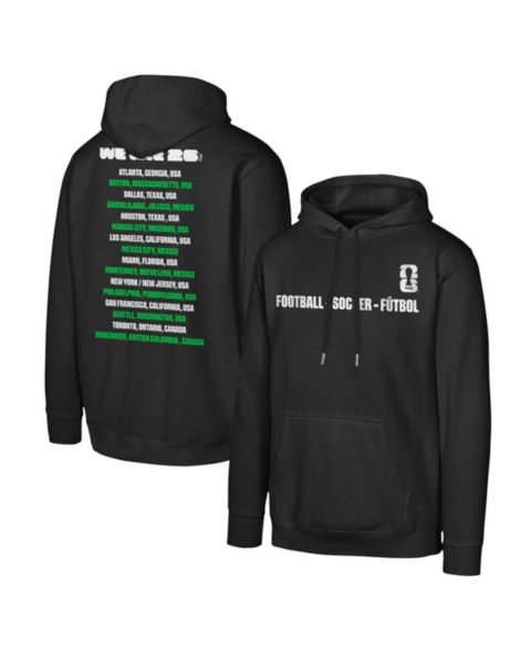 Мужское худи Outerstuff Black FIFA World Cup 2026 Graphic