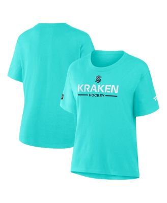 Fanatics - Women's Ice Blue Seattle Kraken Authentic Pro Primary T-Shirt