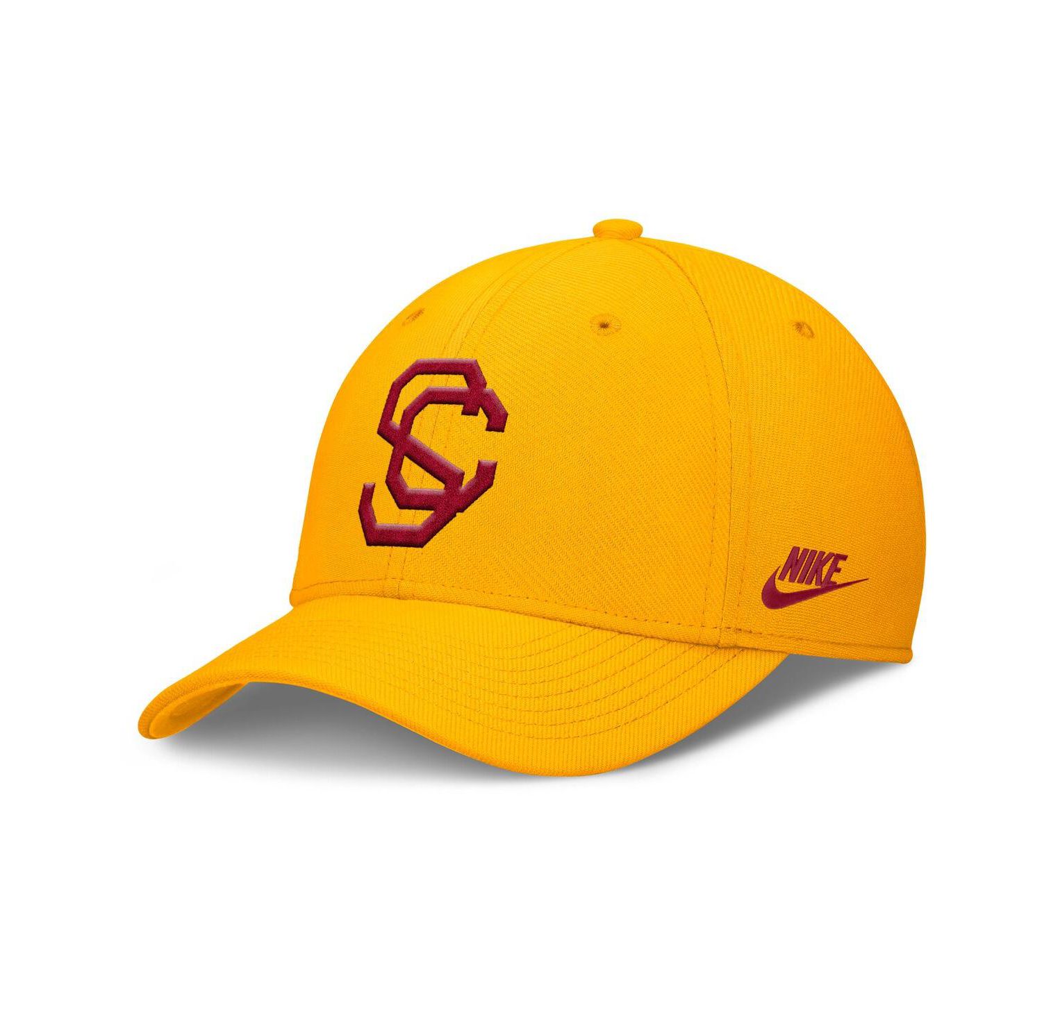 Men's Gold USC Trojans Rise Academic Dri-FIT Flex Hat