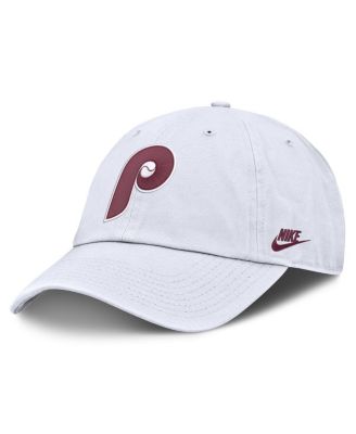 Nike - Men's White Philadelphia Phillies Cooperstown Collection Club Adjustable Hat