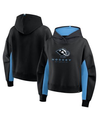 Fanatics - Women's Black Utah Mammoth Back Check Boxy Hoodie