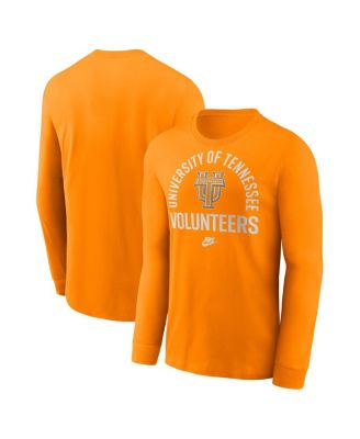 Nike - Men's Tennessee Orange Tennessee Volunteers Legacy Arched Logo Long Sleeve T-Shirt