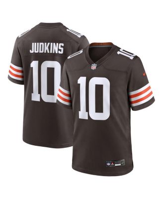 Nike - Men's Quinshon Judkins Brown Cleveland Browns 2025 NFL Draft Game Jersey