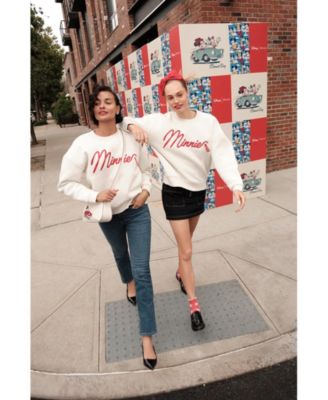 Plus Size Minnie Mouse Sweatshirt Embellished with Crystals by Swarovski&reg;, Macy's Exclusive