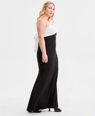 Created for Macy's, Trendy Plus Size Ruched-Bust Mermaid Gown