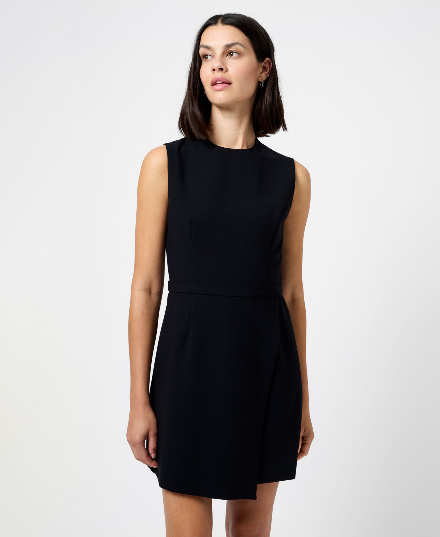 Women's High Neck Mini Dress