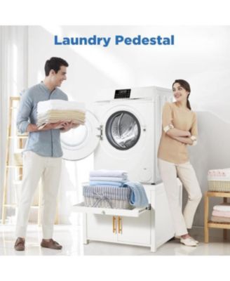 Laundry Pedestal, 700 LBS Capacity Washer Dryer Pedestal, 29''29''23''H Washer and Dryer Stand