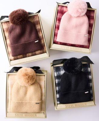 Buffalo Blaze Beanie and Scarf Gift Set, 2-Piece Set