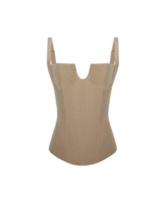 Women's Structured Corset Top