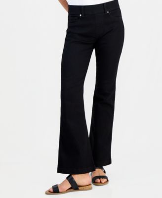 Petite Pull-On Shaping High-Rise Bootcut Jeans, Macy's Exclusive 
