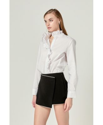 Women's Ruffled Shirt