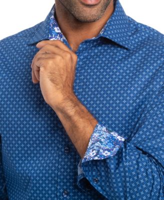 Men's Quad Circles Modern-Fit Shirt