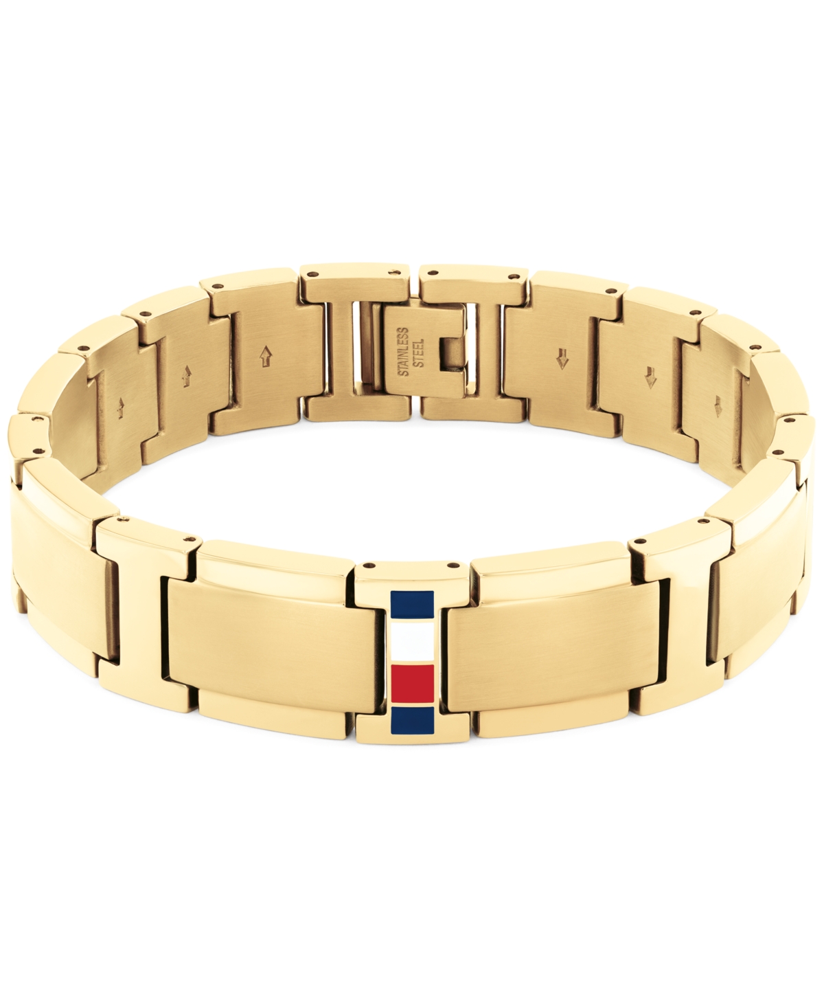 Tommy Hilfiger Men's Gold-plated Stainless Steel Adjustable Bracelet