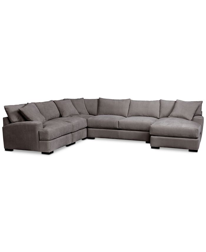 Furniture Rhyder Fabric Sectional Collection, Created for Macy's Macy's
