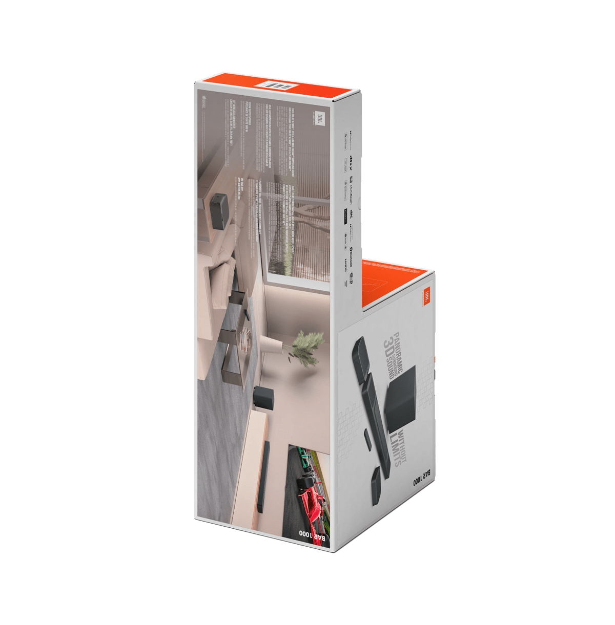 Jbl Bar 1000 7.1.4 Channel Soundbar