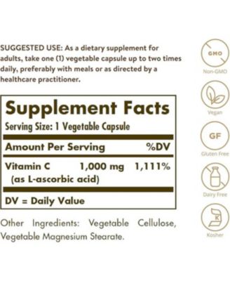 Vitamin C ,1000 mg ,250 V Caps