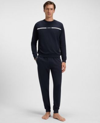 BOSS - Men's Authentic Long-Sleeve Crewneck Sweatshirt