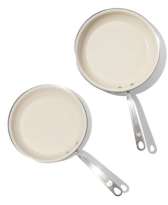 Stainless Steel 10" and 12" Fry Pan Set