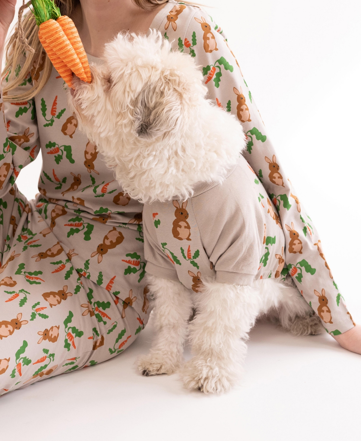 Leveret Dog Cotton Pajama Rabbit