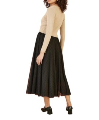 Women's Metallic Rib Knit Bolero