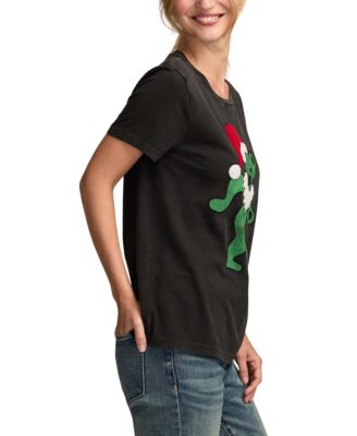 Women's Grateful Dead Santa Bear Classic Crew Neck Top