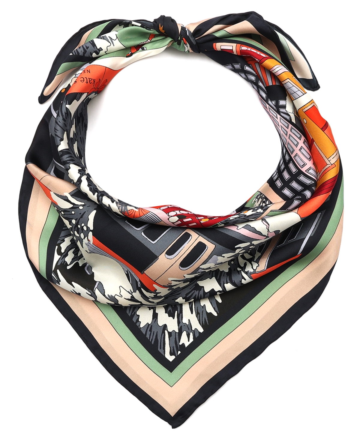 Kate Spade Women's Snow Globe Square Scarf In Multi